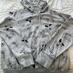 Loonie tunes hoodie-worn once
